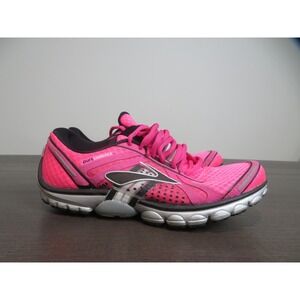 Brooks Pure Cadence 4 Shoes Womens Size 8 Pink Running Sneakers 1201041B880